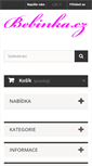 Mobile Screenshot of bebinka.cz